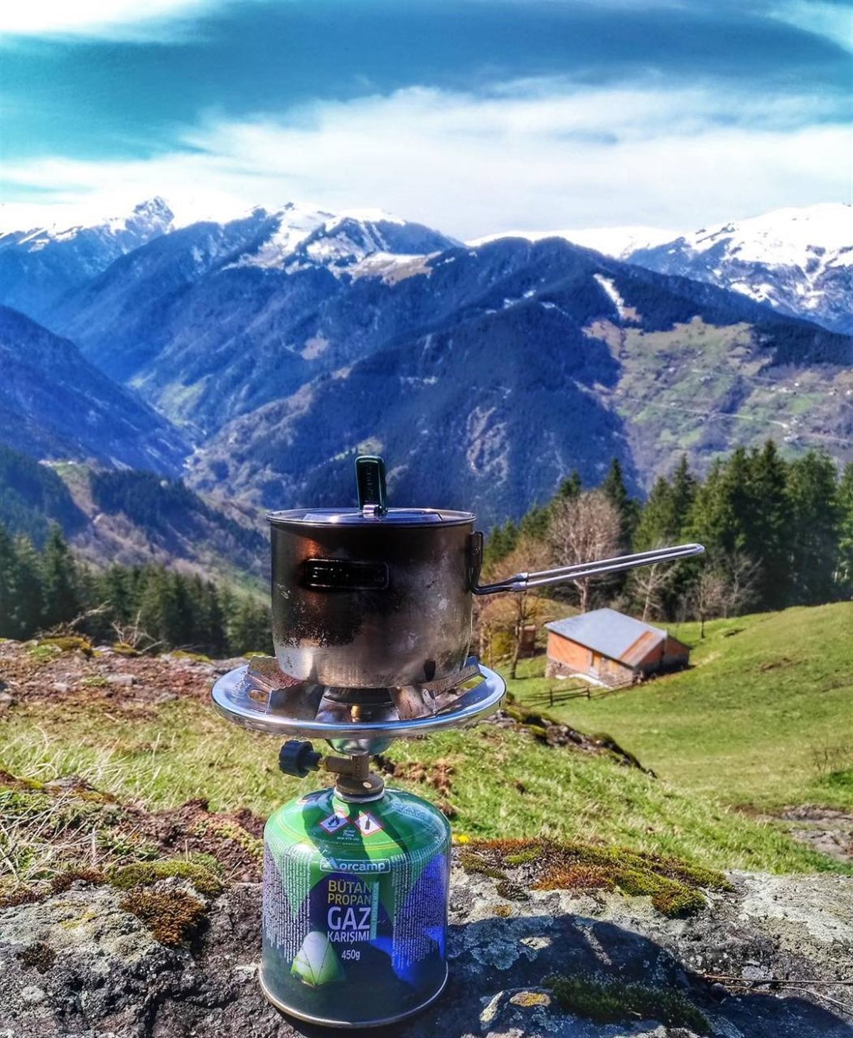 ORGAZ SİBOPLU KARTUŞ KAMP OCAK K500 (GAZ 450 GR)